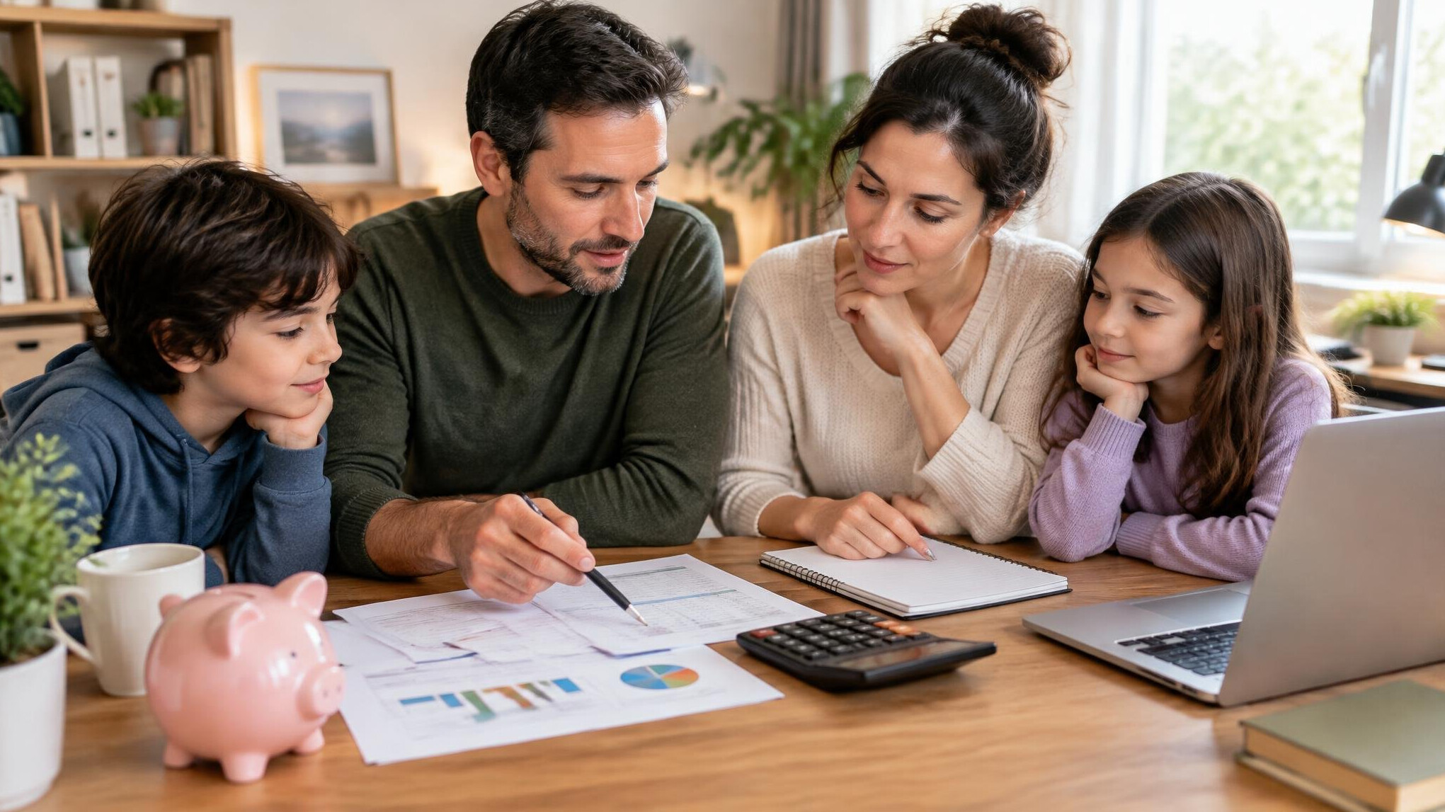 modern family budgeting
